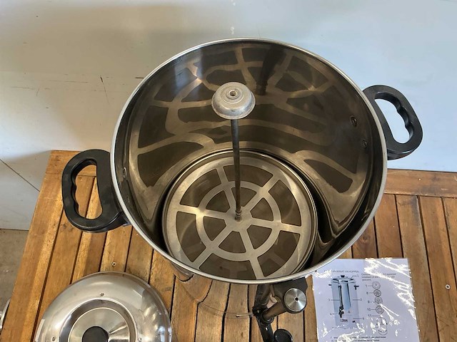 Hendi koffiepercolator - 100 koppen | 10l - afbeelding 9 van  10
