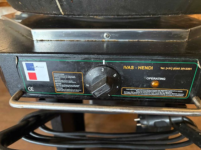 Hendi partypan met verrijdbaar onderstel - afbeelding 2 van  3