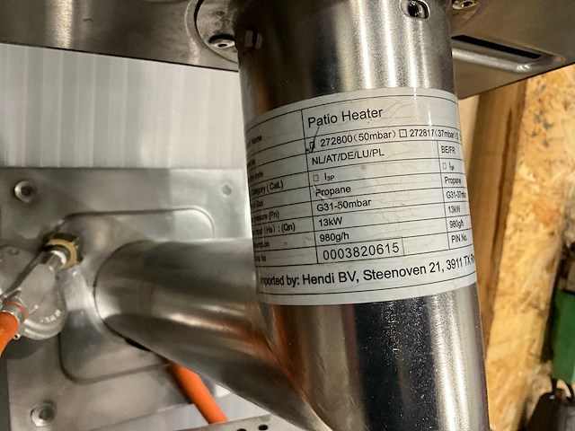 Hendi patio heater terrasverwarming (3x) - afbeelding 6 van  9