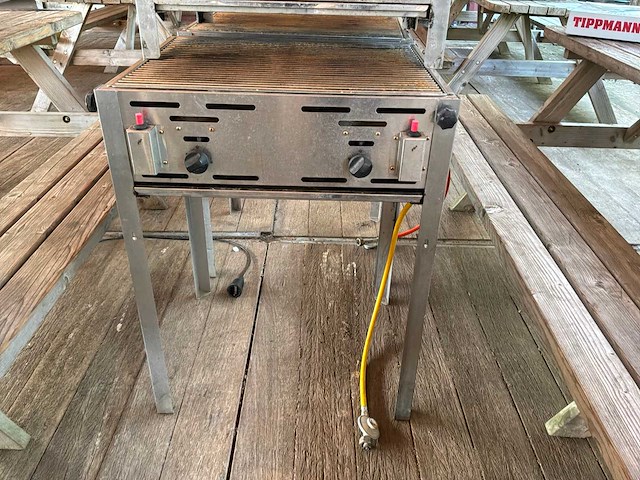 Hendi roast master maxi gas bbq (3x) - afbeelding 4 van  5