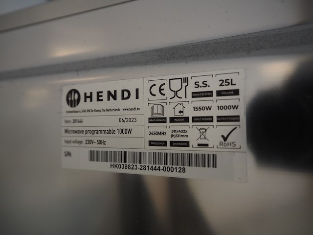 Hendi - afbeelding 5 van  5
