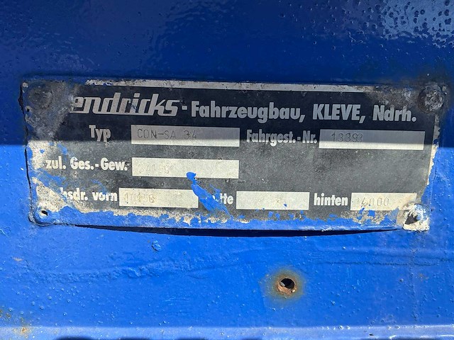Hendricks con-sa 34 kiep container carrier - afbeelding 9 van  21