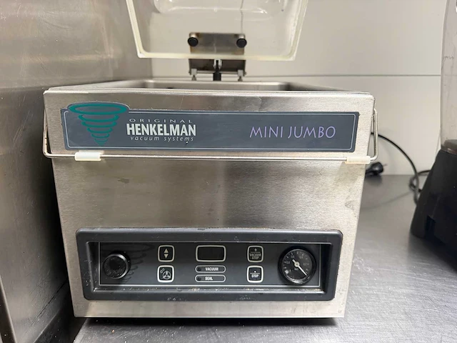 Henkelman - mini jumbo - professionele rvs vacuümverpakkingsmachine - afbeelding 3 van  5