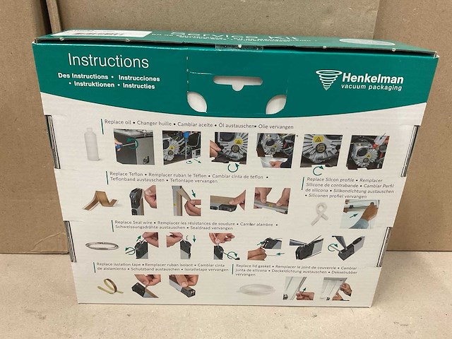 Henkelman mini jumbo onderhoudsset - afbeelding 2 van  2