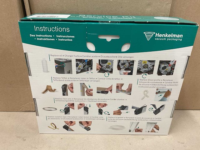 Henkelman mini jumbo onderhoudsset - afbeelding 2 van  2
