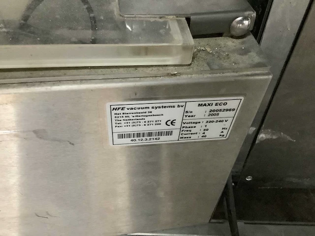 Henko - compact maxi - vacumeer machine - 2005 - afbeelding 3 van  3