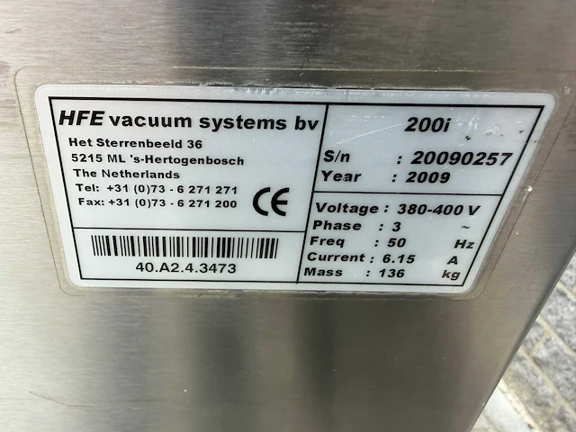 Henkovac - 200i - vacuümmachine - afbeelding 6 van  6