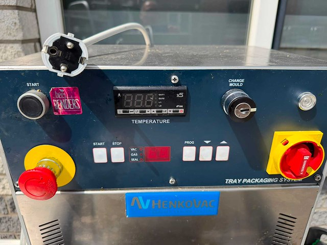 Henkovac - 2016 - tps mini - traysealer - afbeelding 3 van  5