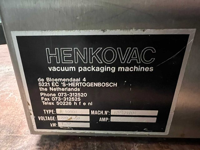 Henkovac - vacuümeermachine - keukenmachine - afbeelding 4 van  4