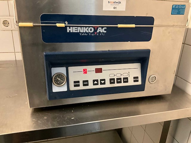 Henkovac e 152 vacuümmachine - afbeelding 2 van  8