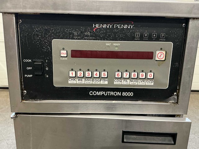 Henny penny computron 8000 friteuse - afbeelding 8 van  9