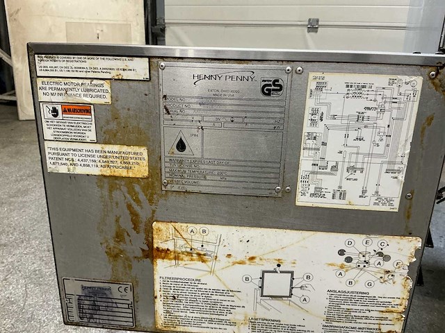 Henny penny computron 8000 friteuse - afbeelding 9 van  9