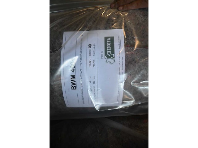 Henofa bwm 400+ 40m1 bevloeiingsmat rol (6x) - afbeelding 3 van  4