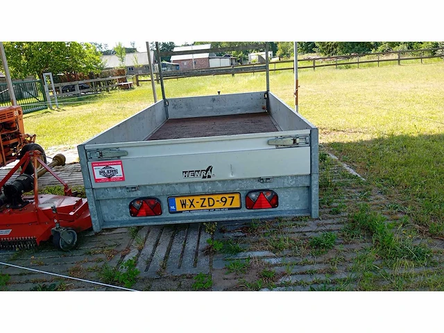 Henra - 2007 - pl2 - plateau-aanhangwagen - afbeelding 3 van  4
