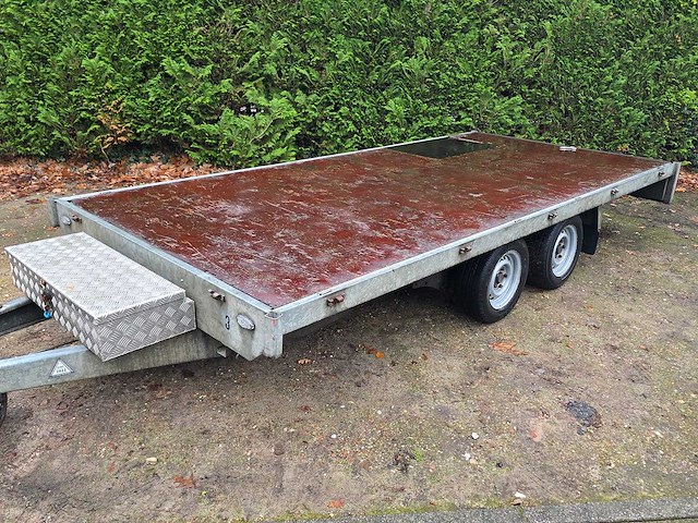 Henra - 2013 - tandemasser - multitransporter - aanhangwagen + oprijplaten - 62-wk-ft - afbeelding 2 van  8
