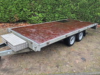 Henra - 2013 - tandemasser - multitransporter - aanhangwagen + oprijplaten - 62-wk-ft - afbeelding 2 van  8