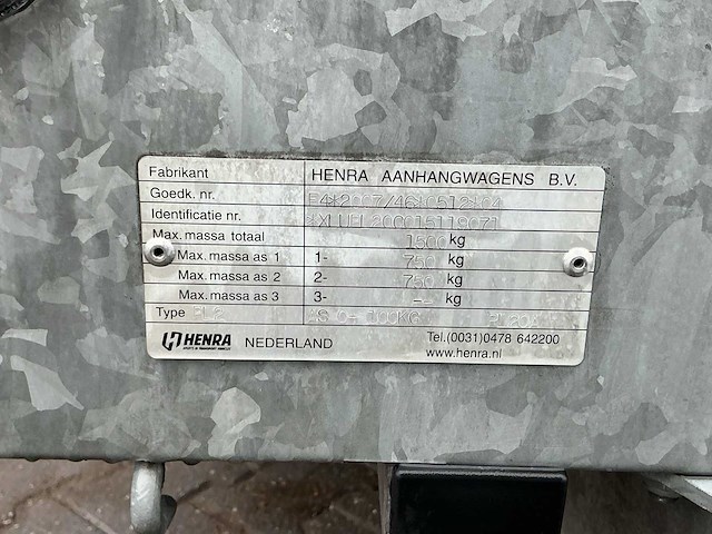 Henra - pl2 - tekstkar led scherm - aanhangwagen - afbeelding 2 van  10