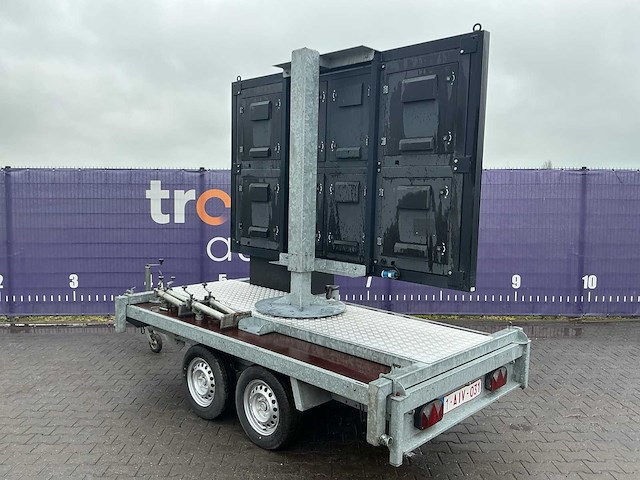 Henra - pl2 - tekstkar led scherm - aanhangwagen - afbeelding 4 van  10