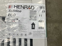 Henrad 0597041108 paneelradiator softline eco 400-11-800 541w (6x)