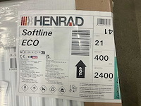 Henrad 0597042124 paneelradiator softline eco 400-21-2400 2225w - afbeelding 2 van  2