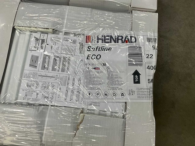 Henrad 0597042205 paneelradiator softline eco 400-22-500 587w (4x) - afbeelding 7 van  10