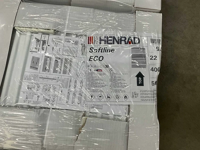 Henrad 0597042205 paneelradiator softline eco 400-22-500 587w (4x) - afbeelding 7 van  10