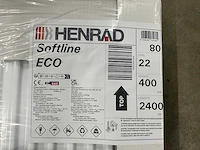 Henrad 0597042224 paneelradiator softline eco 400-22-2400 2815w - afbeelding 4 van  6