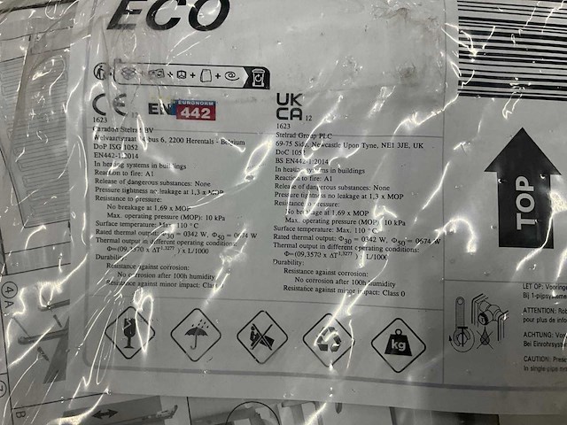 Henrad 0597043304 paneelradiator softline eco 400-33-400 674w - afbeelding 6 van  7