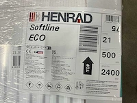 Henrad 0597052124 paneelradiator softline eco 500-21-2400 2657w (3x) - afbeelding 3 van  7