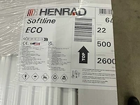 Henrad 0597052226 paneelradiator softline eco 500-22-2600 3643w (2x) - afbeelding 4 van  7