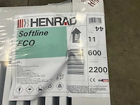 Henrad 0597061122 paneelradiator softline eco 600-11-2200 2156w - afbeelding 5 van  8