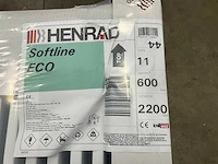 Henrad 0597061122 paneelradiator softline eco 600-11-2200 2156w - afbeelding 5 van  8