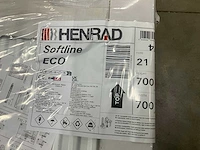 Henrad 0597072107 paneelradiator softline eco 700-21-700 1027w (2x) - afbeelding 4 van  9