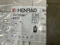 Henrad 0597072107 paneelradiator softline eco 700-21-700 1027w (6x) - afbeelding 4 van  9