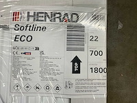 Henrad 0597072218 paneelradiator softline eco 700-22-1800 3283w (3x) - afbeelding 1 van  3