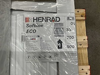 Henrad 0597073305 paneelradiator softline eco 700-33-500 1304w - afbeelding 4 van  6