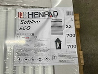 Henrad 0597073307 paneelradiator softline eco 700-33-700 1825w - afbeelding 6 van  7