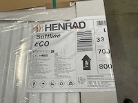 Henrad 0597073308 paneelradiator softline eco 700-33-800 2086w (11x) - afbeelding 2 van  4