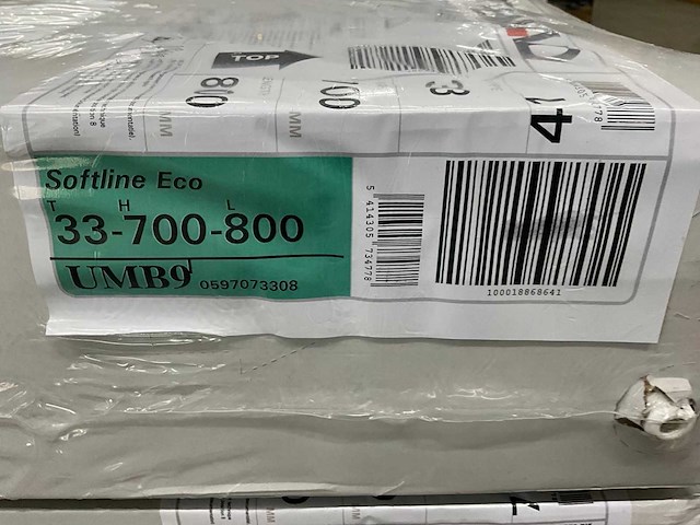 Henrad 0597073308 paneelradiator softline eco 700-33-800 2086w (11x) - afbeelding 3 van  4