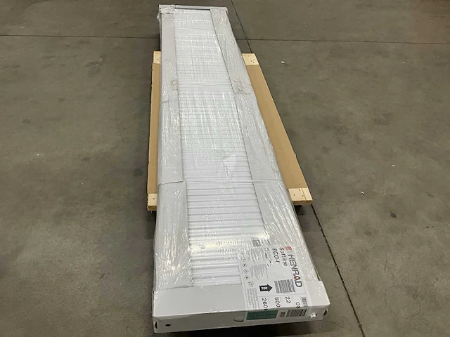 Henrad 0598052226 paneelradiator softline eco l 500-22-2600 links 3643w - afbeelding 3 van  8