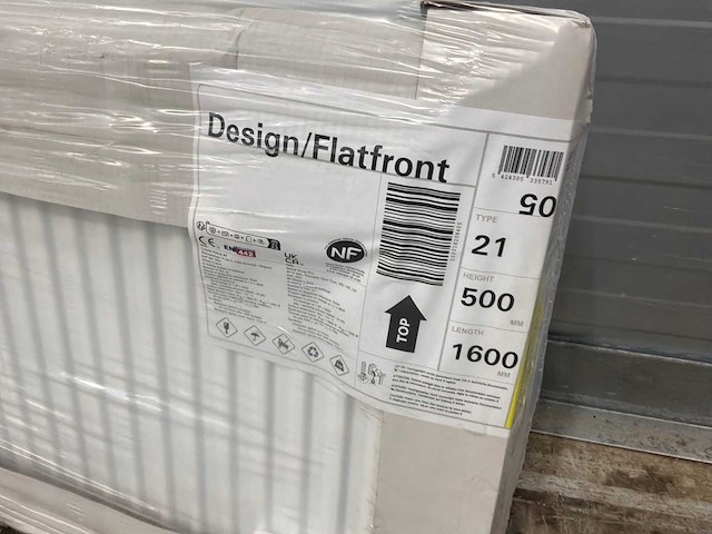 Henrad everest plan type 21 paneelradiator - afbeelding 6 van  7