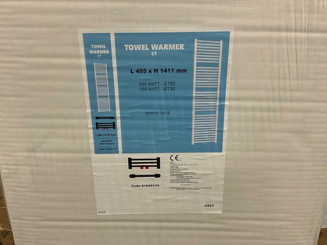 Henrad oceanus handdoekradiator - afbeelding 3 van  3