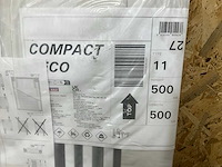 Henrad paneelradiator compact line 500-11-500 373w - afbeelding 2 van  2