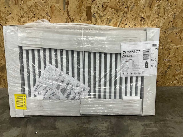 Henrad paneelradiator compact line 500-11-900 671w - afbeelding 1 van  2