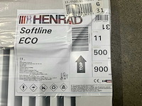 Henrad paneelradiator softline eco 500-11-900 750w (20x) - afbeelding 3 van  5