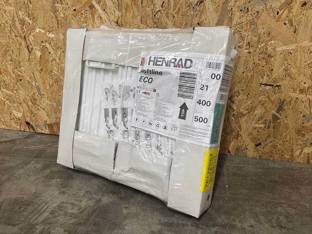 Henrad softline eco 400-21-500 paneelradiator 464w - afbeelding 1 van  4