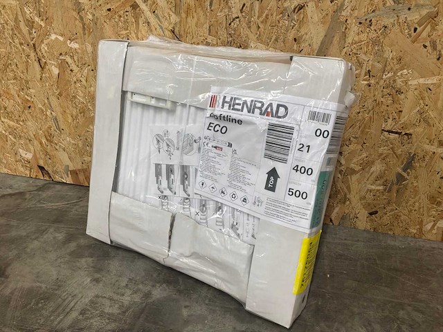 Henrad softline eco 400-21-500 paneelradiator 464w - afbeelding 2 van  4