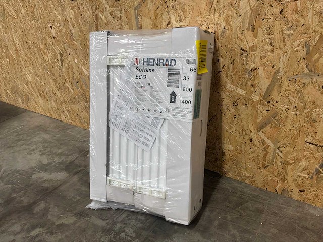 Henrad softline eco 600-33-400 paneelradiator 925w - afbeelding 2 van  2