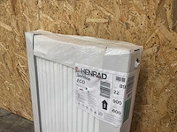 Henrad softline eco 900-22-600 1332w paneelradiator - afbeelding 2 van  5