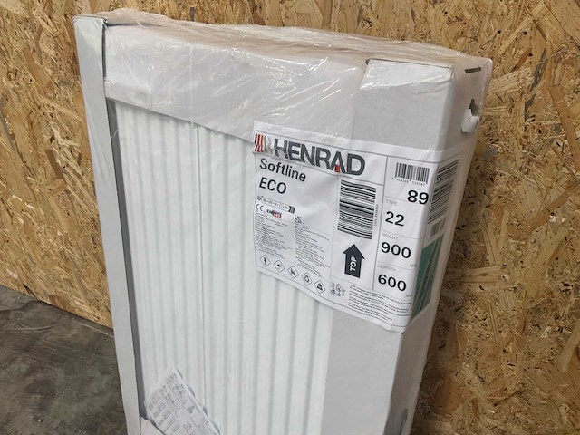 Henrad softline eco 900-22-600 1332w paneelradiator - afbeelding 3 van  5